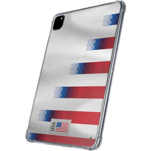 USA Soccer Flag iPad Pro 11in (2024) Clear Case